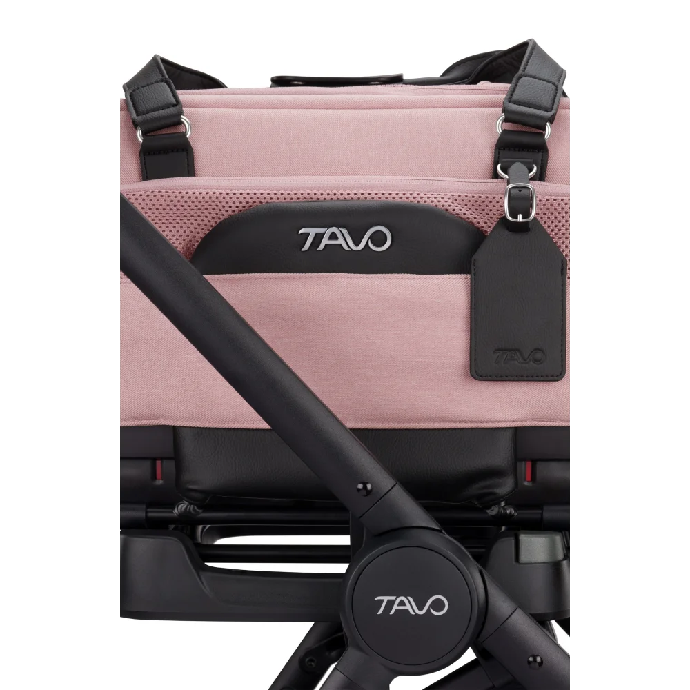 Dupree ii sakura transporter lotniczy z isofix do 9 kg w różowo-czarnym foteliku samochodowym z siateczką i skórzanymi paskami