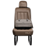 Tan skórzany fotelik dupree ii merle transporter lotniczy z isofix i poduszką tavo do 9 kg